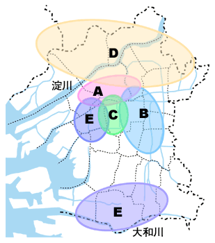 大阪の橋